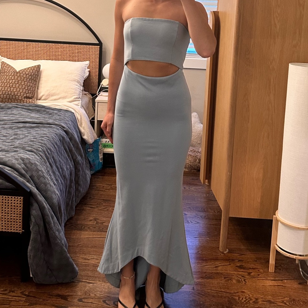 June Gown in Baby Blue